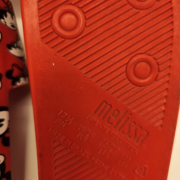 MINI MELISSAGirl's Minnie Mouse Slide Sandals - Picture 4 of 5